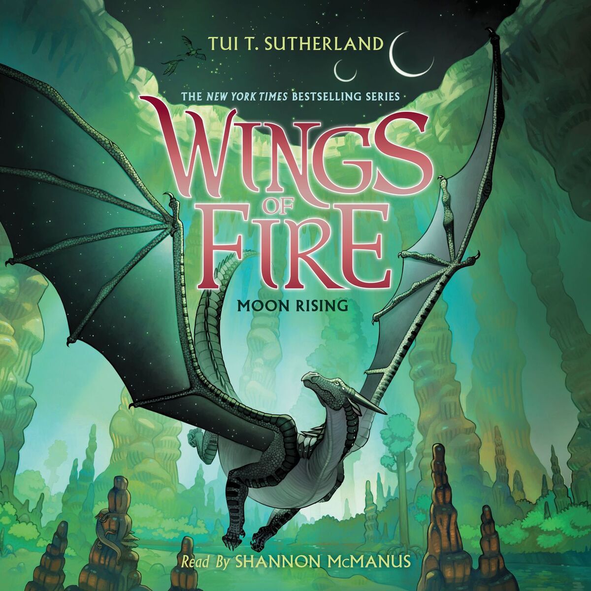 Album cover of Moon Rising - Wings of Fire 6 (Unabridged)