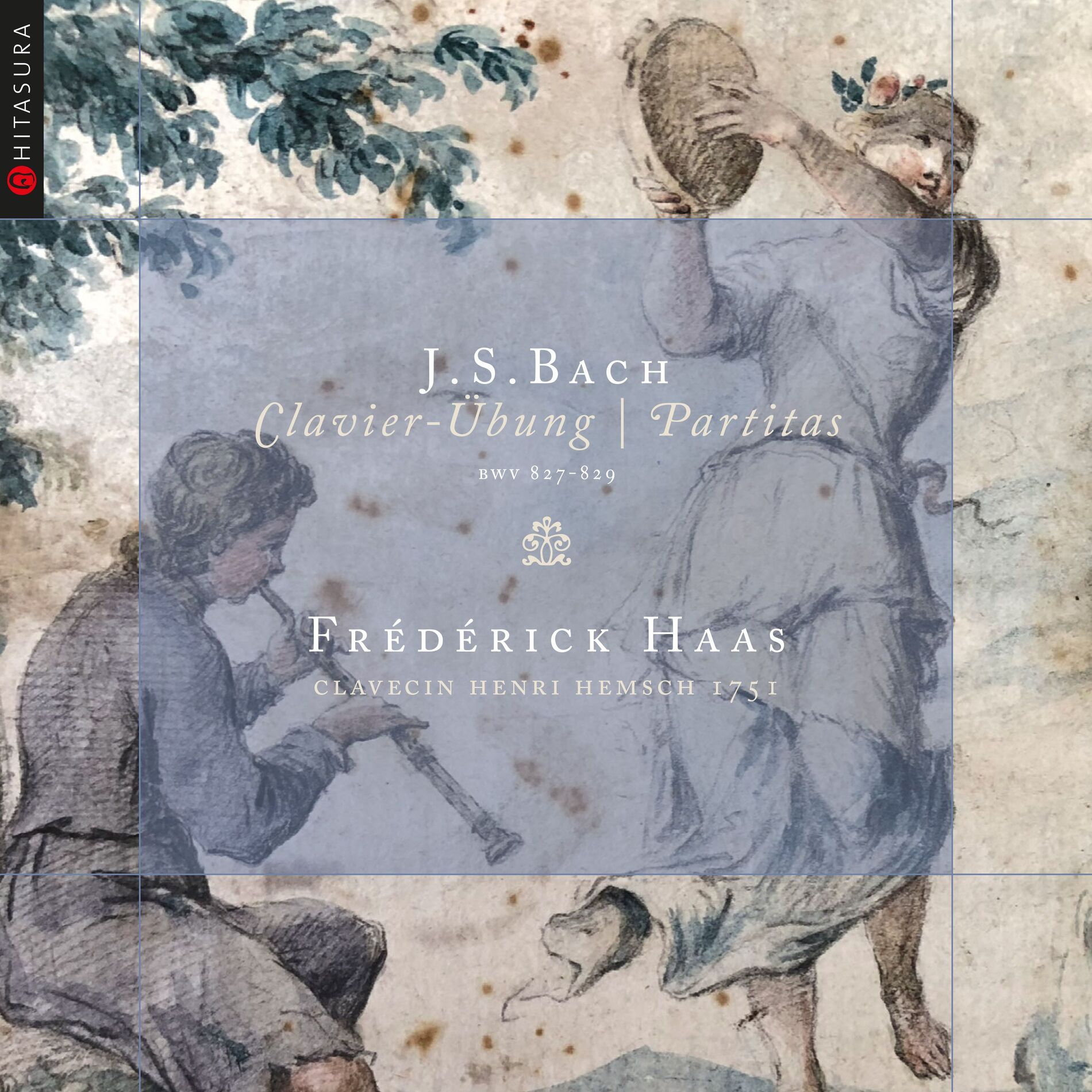 Album cover of Clavier-Übung / Partitas BWV 827-829