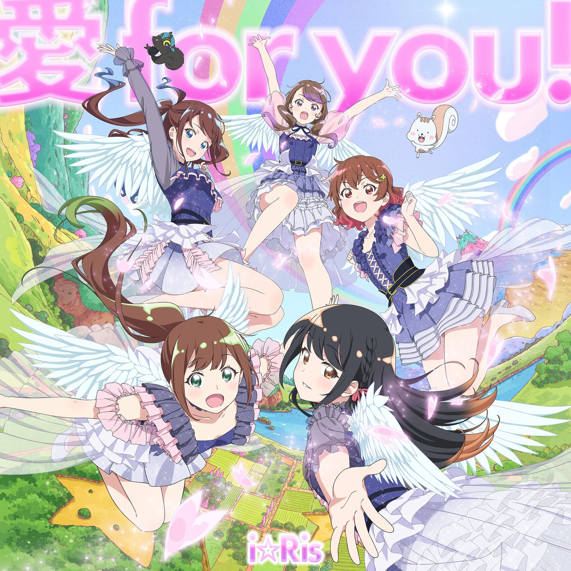 アニメソング アイリス I☆RIS ポスター 直筆サイン入り
