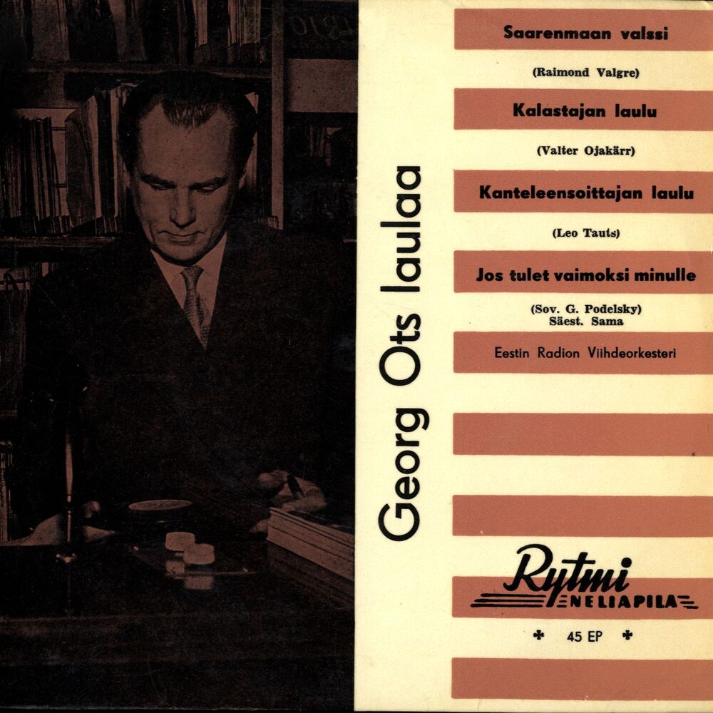 Picture of Georg Ots laulaa