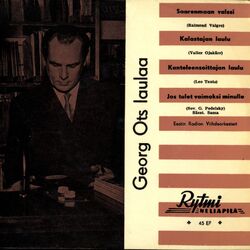 Cover of Georg Ots laulaa