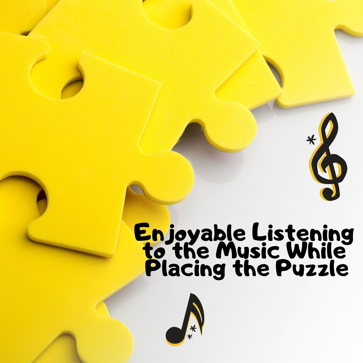 Album cover of Enjoyable Listening to the Music While Placing Puzzle