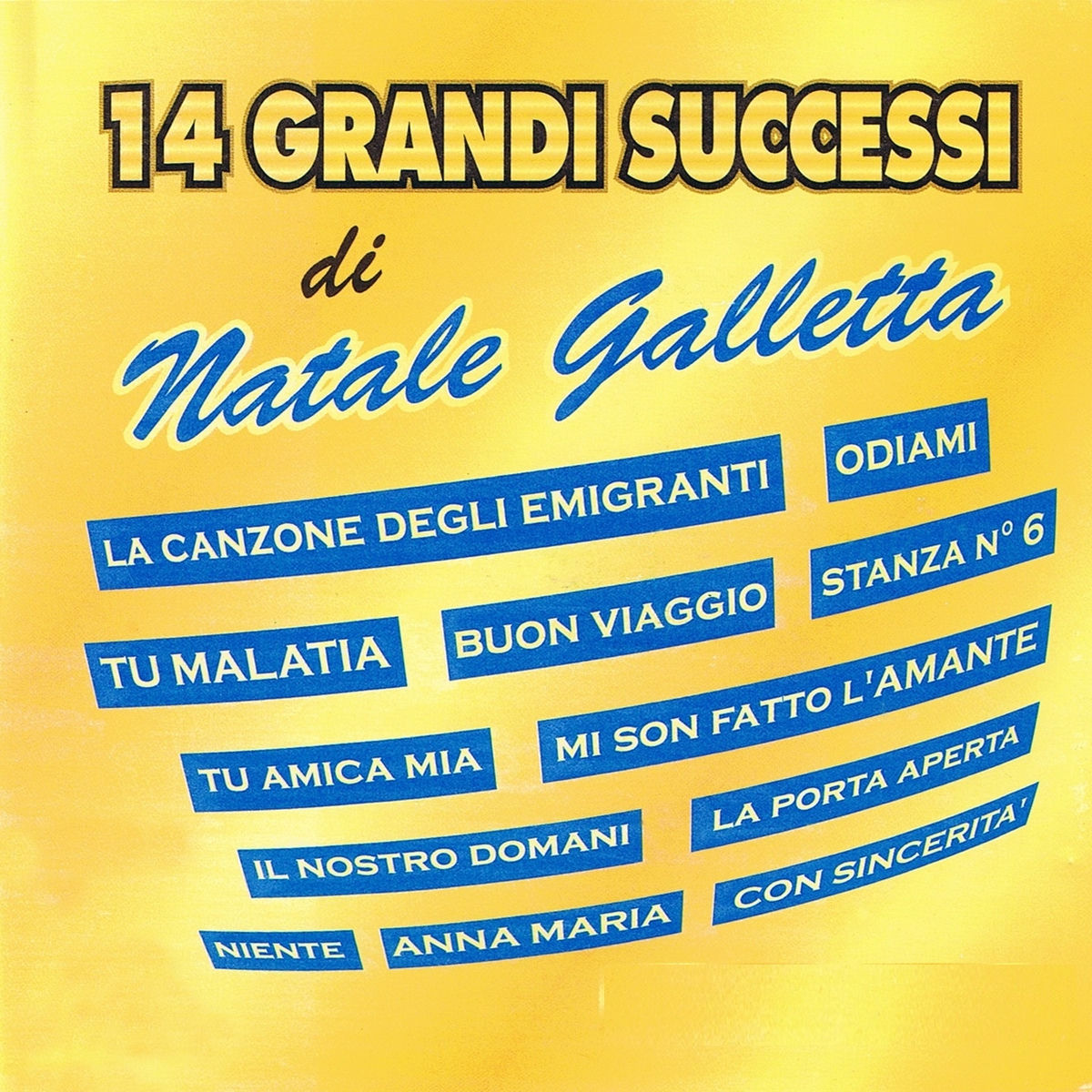 Album cover of 14 grandi successi di Natale Galletta