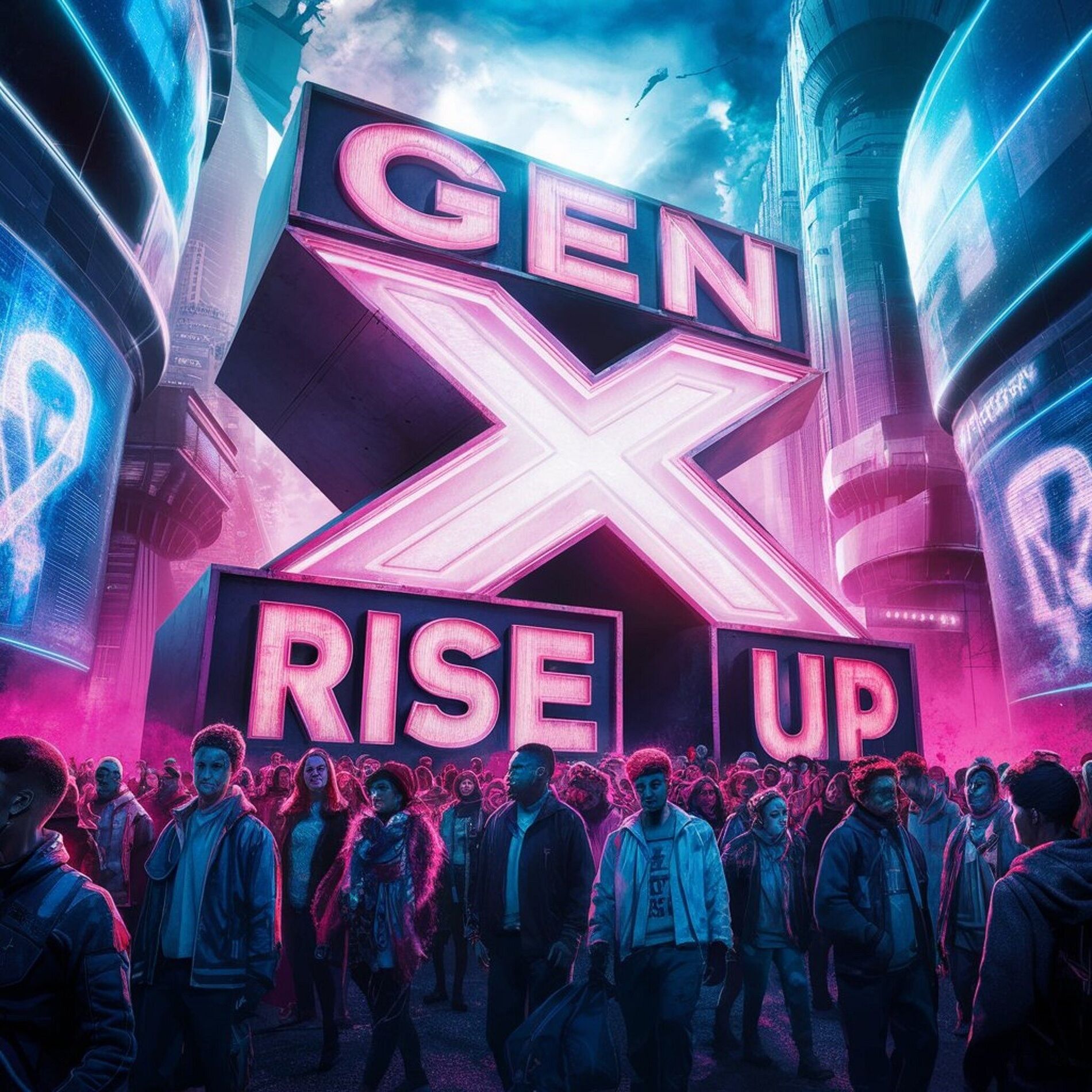 Album cover of Gen X Rise Up