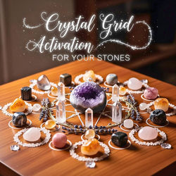 Cover of Crystal Grid Activation for Your Stones by undefined