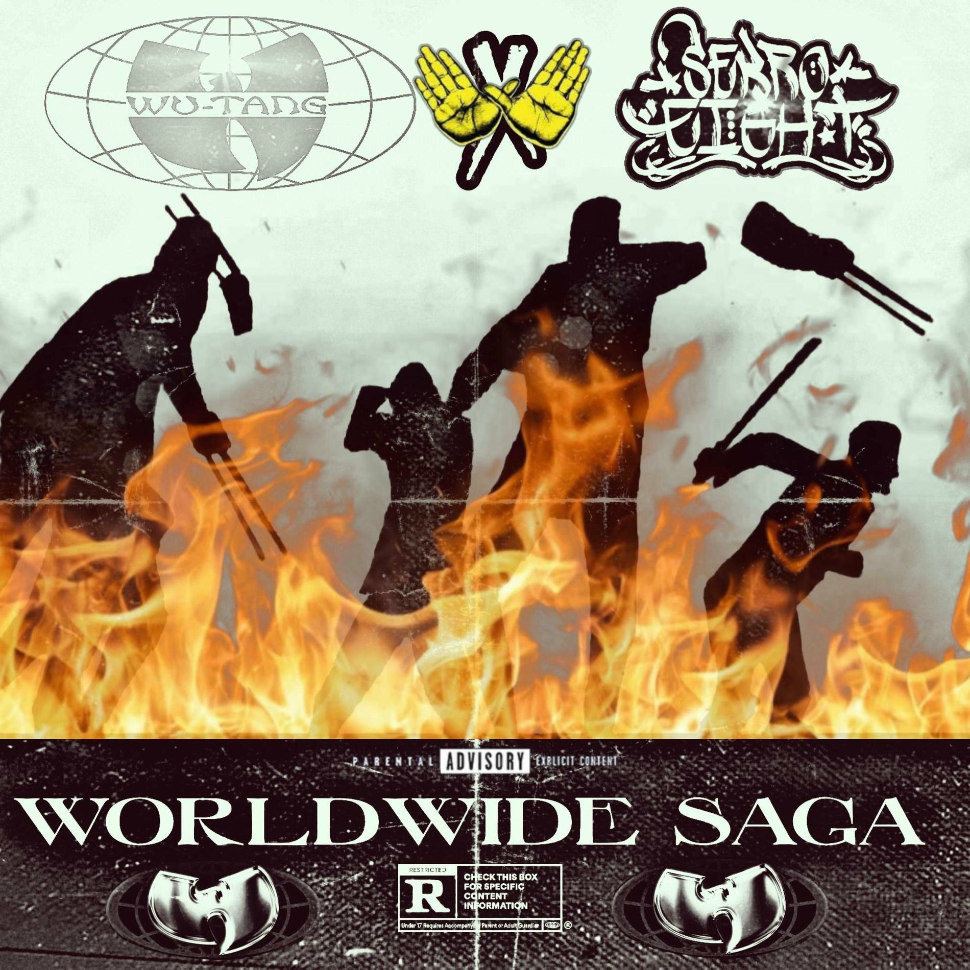 Album cover of Worldwide Saga (feat. RZA, Cappadonna, Masta Killa & Inspectah Deck)