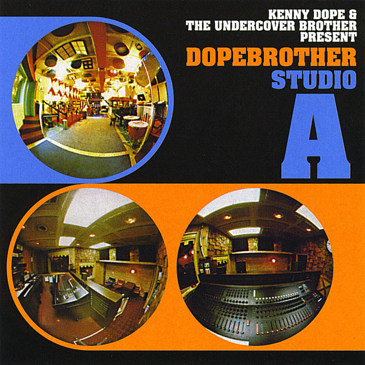 Album cover of Kenny Dope & The Undercover Brother present Dopebrother Studio A