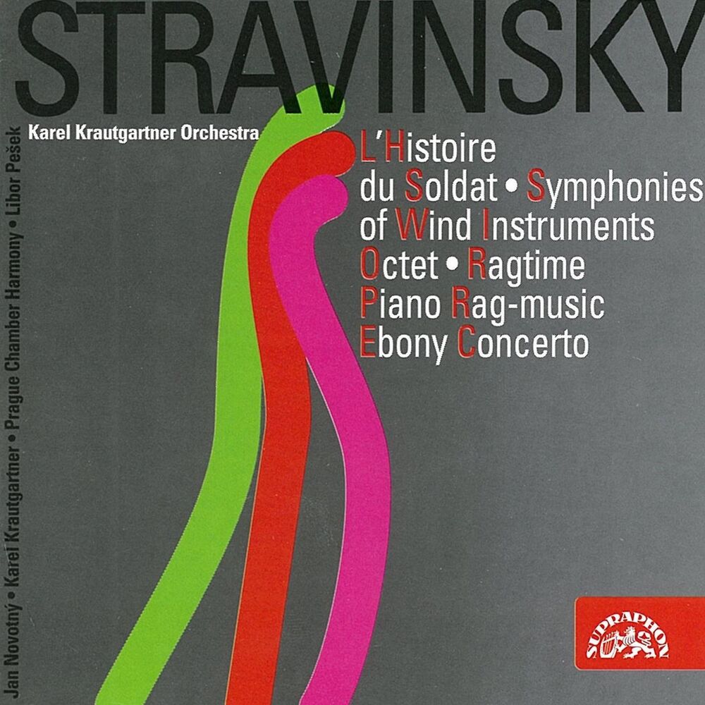 Picture of Stravinsky: L´Histoire du Soldat, Symphonies of Wind Instruments, Piano Rag-music...