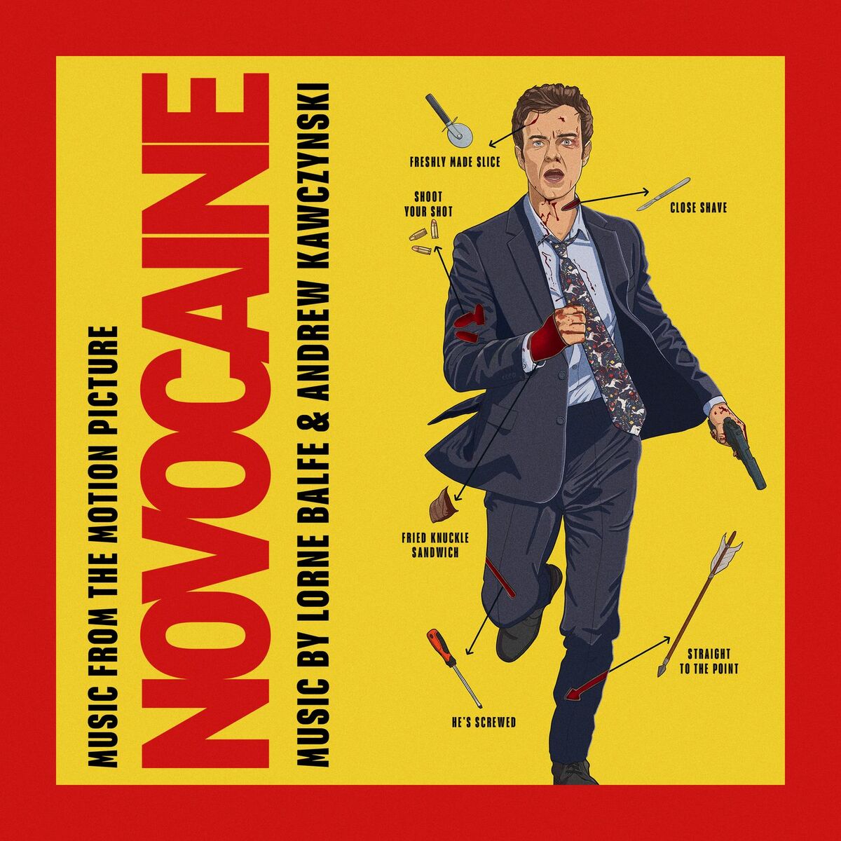 Album cover of Novocaine (Music from the Motion Picture)