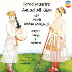 Cover of Ragas shree and khamaj - Live At Kamani Auditorium, New Deli, September 1994