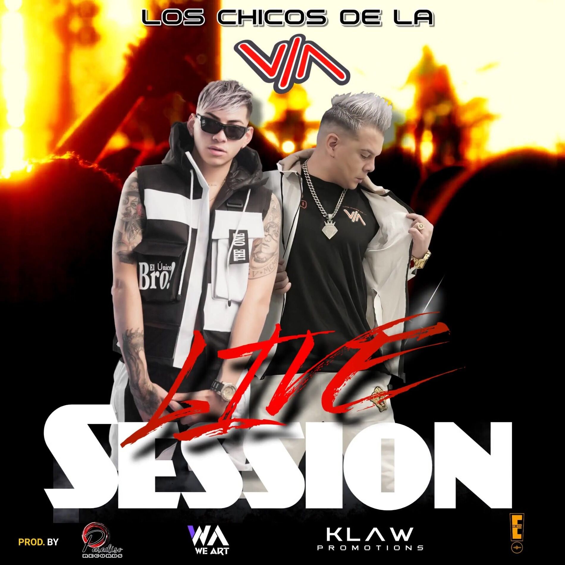 Album cover of Los Chicos De la Vía - Live Session