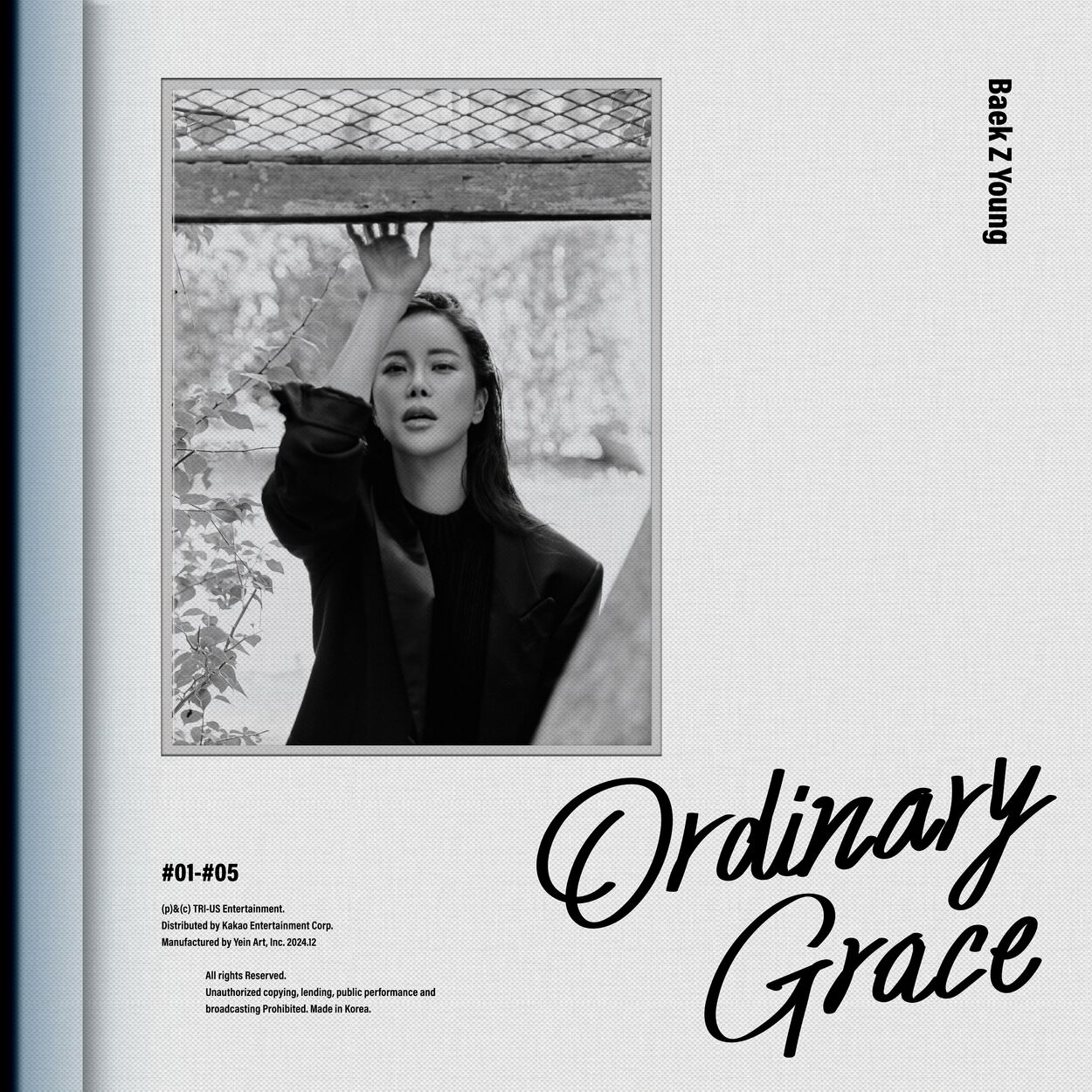 Baek Z Young – Ordinary Grace – EP