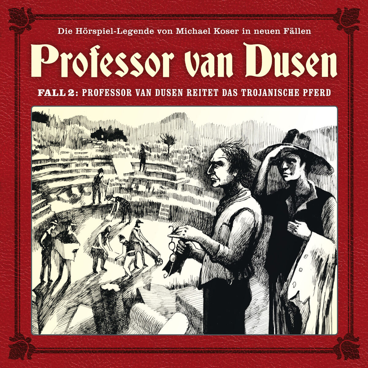 Album cover of Die neuen Fälle, Fall 2: Professor van Dusen reitet das trojanische Pferd, Teil 1