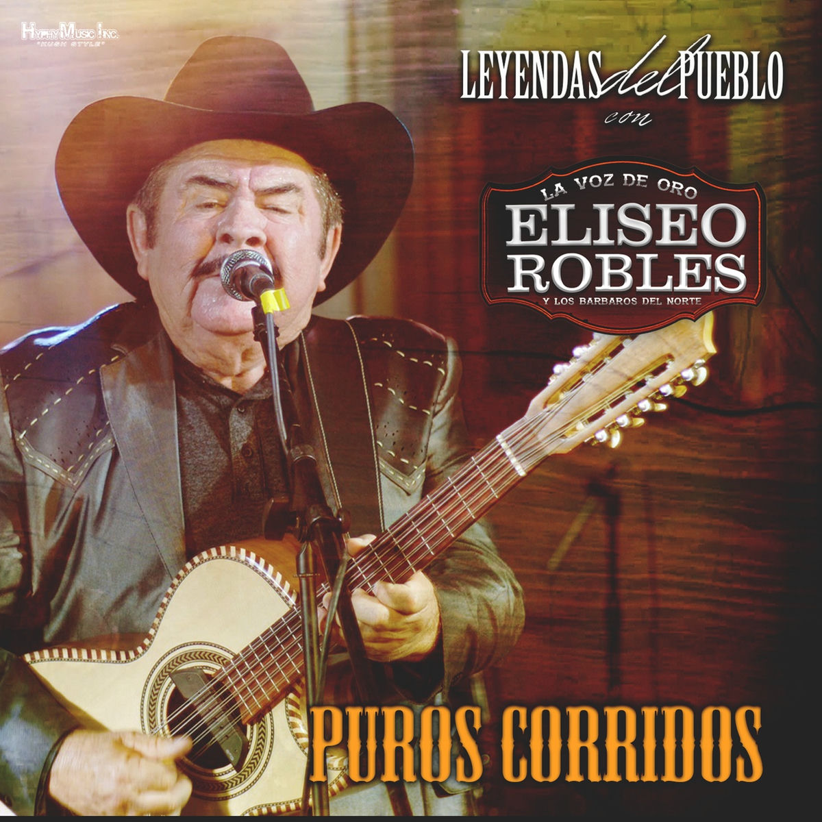 Album cover of Leyendas del Pueblo Puros Corridos