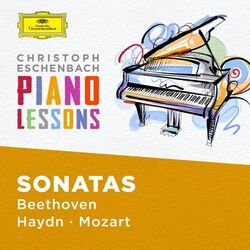 Cover of Piano Lessons - Piano Sonatas by Haydn, Mozart, Beethoven