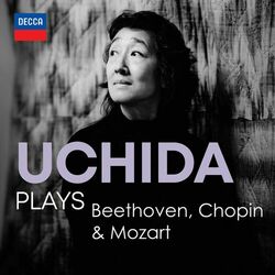 Cover of "Mitsuko Uchida Plays" - Beethoven, Chopin & Mozart