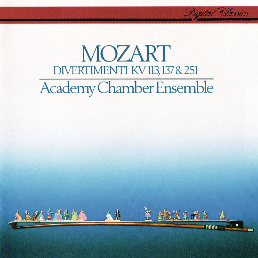Picture of Mozart: Divertimenti K. 113, 137 & 251