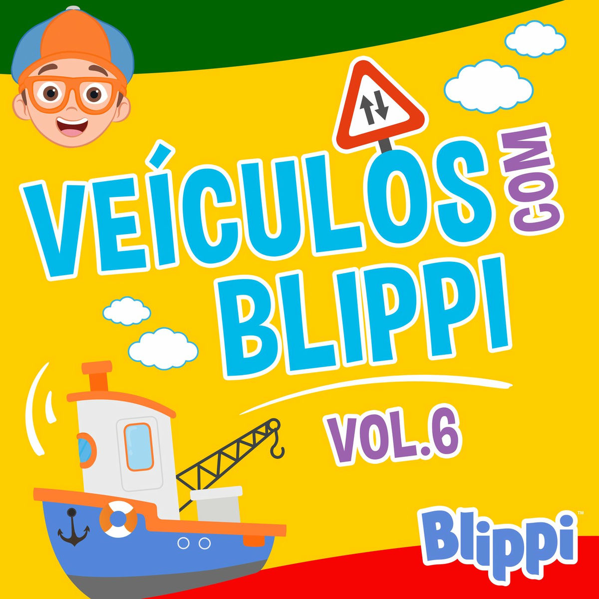 Album cover of Veículos com Blippi, Vol 6