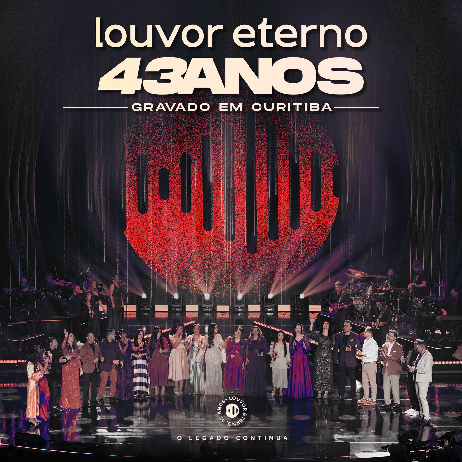 Album cover of 43 Anos Louvor Eterno (Gravado em Curitiba)