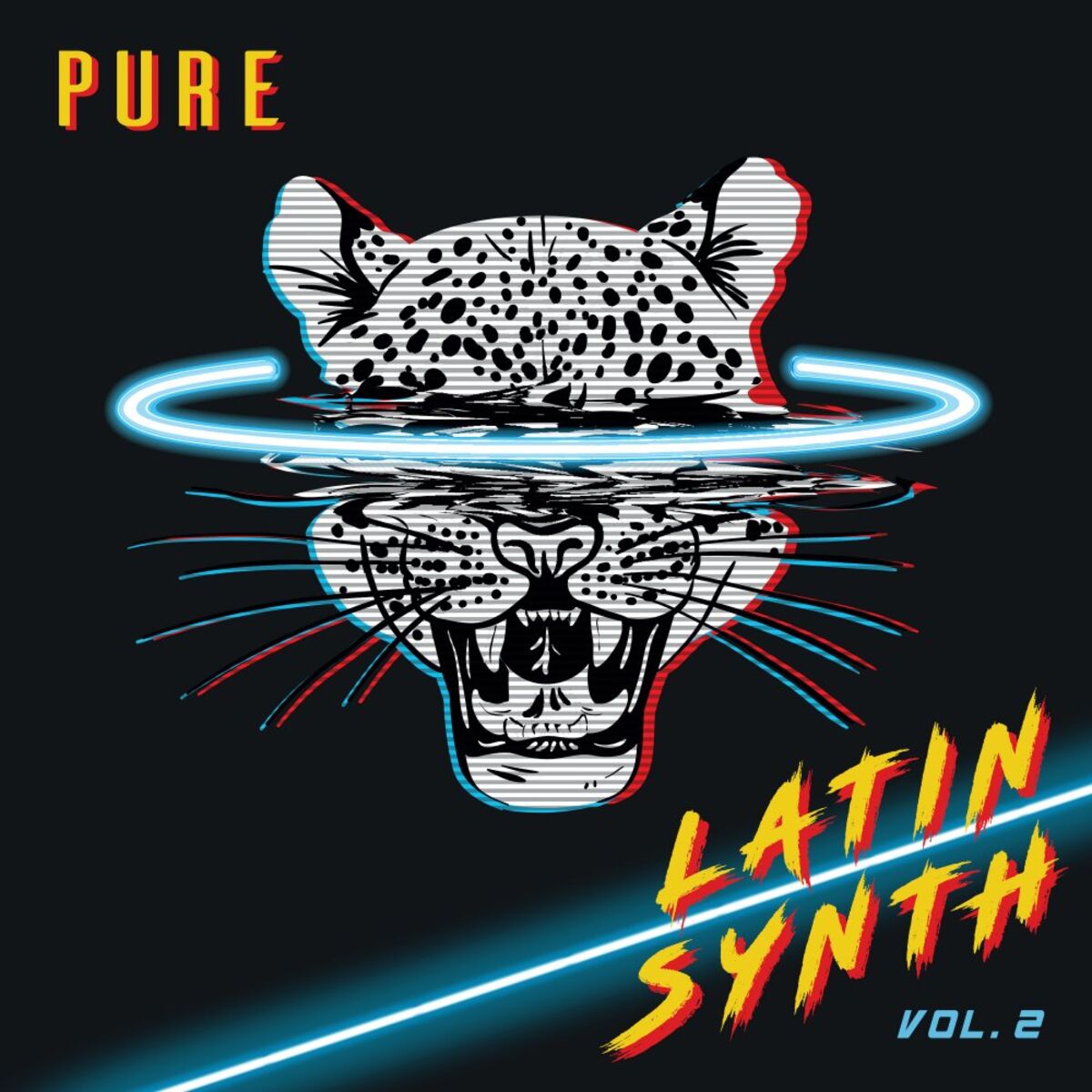 Album cover of Pure Latin Synth, Vol. 2