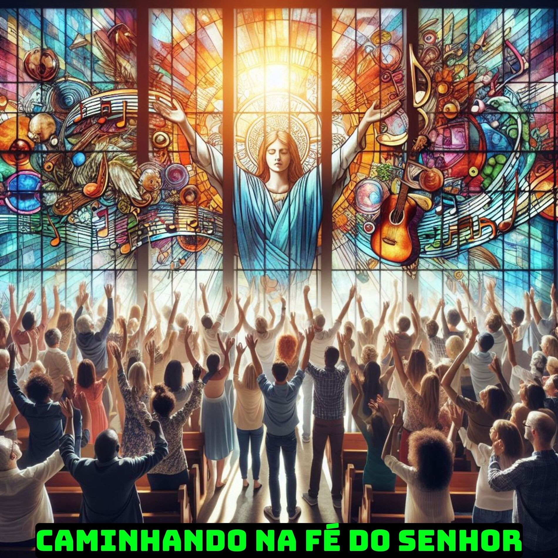 Album cover of Caminhando na Fé do Senhor