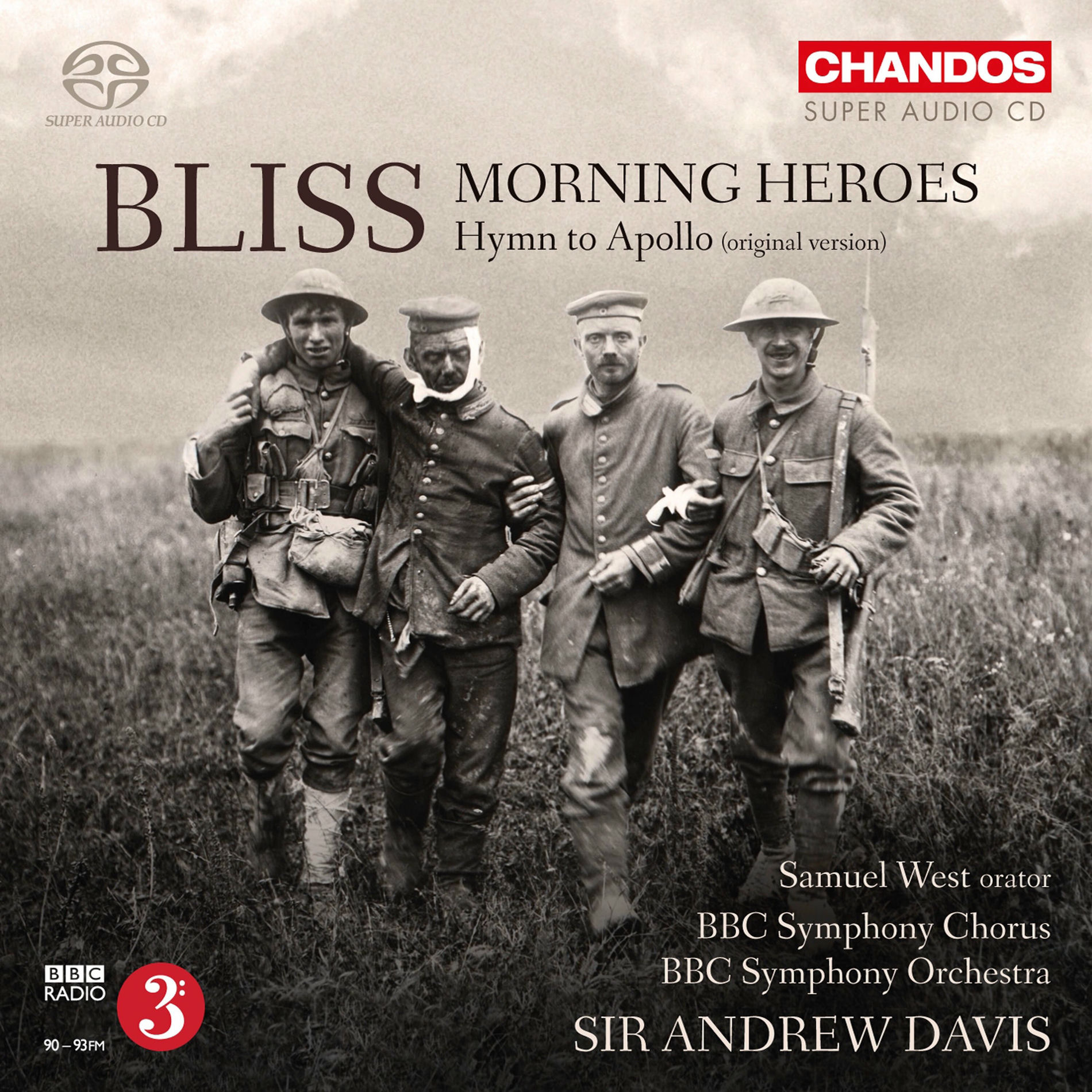 Album cover of Bliss: Morning Heroes & Hymn to Apollo