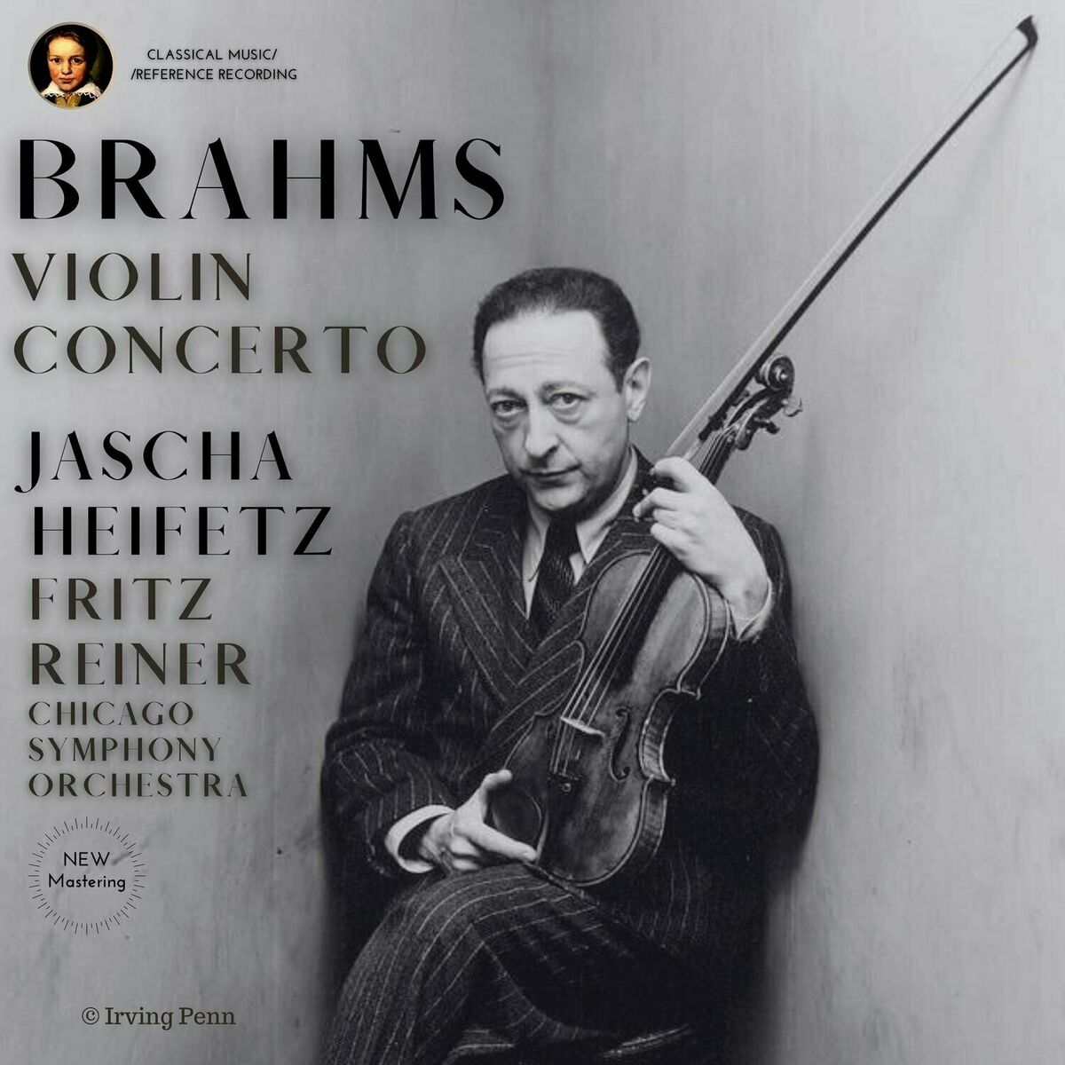 Jascha Heifetz - Brahms: Violin Concerto in D Major, Op. 77