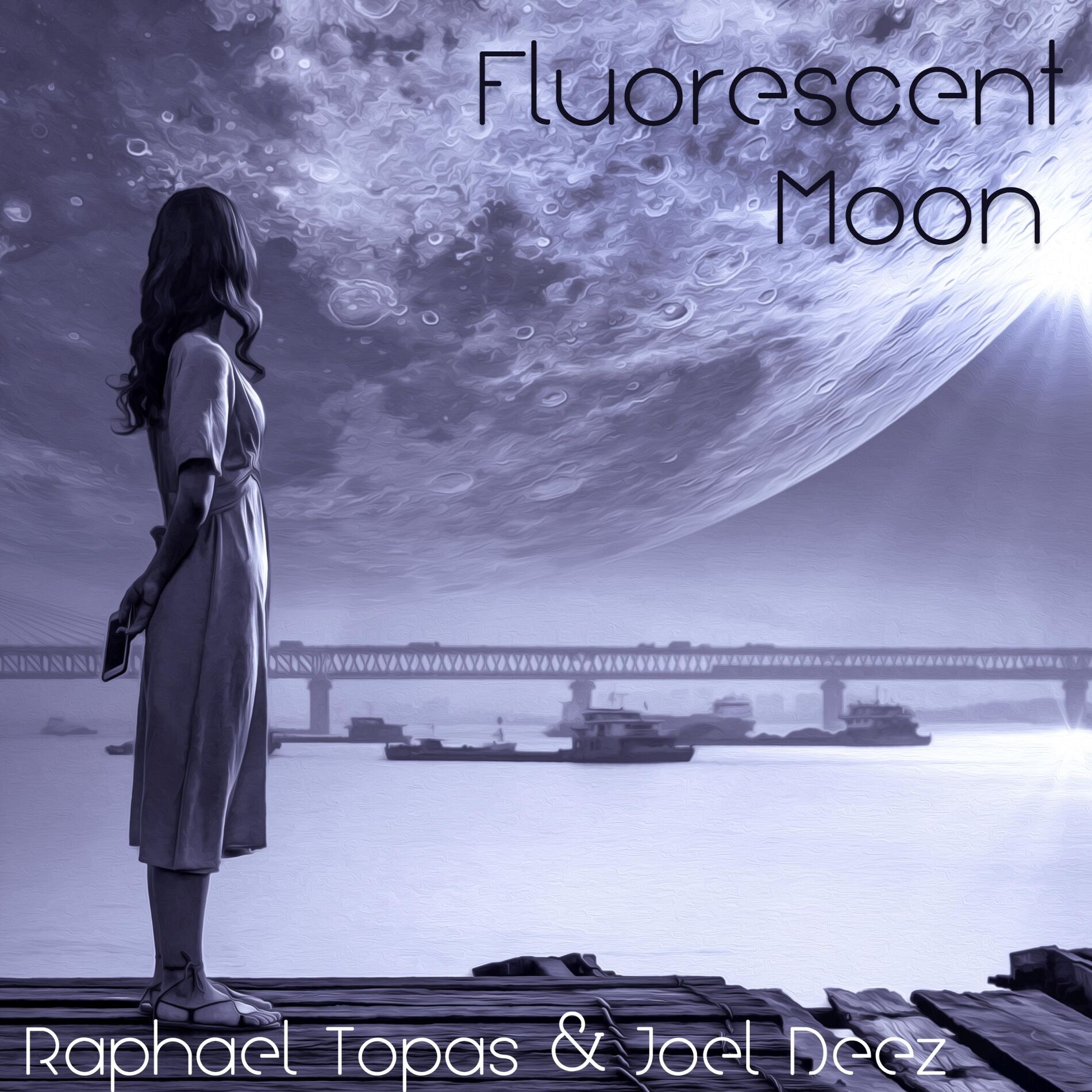 Album cover of Fluorescent Moon (feat. Joel Deez)