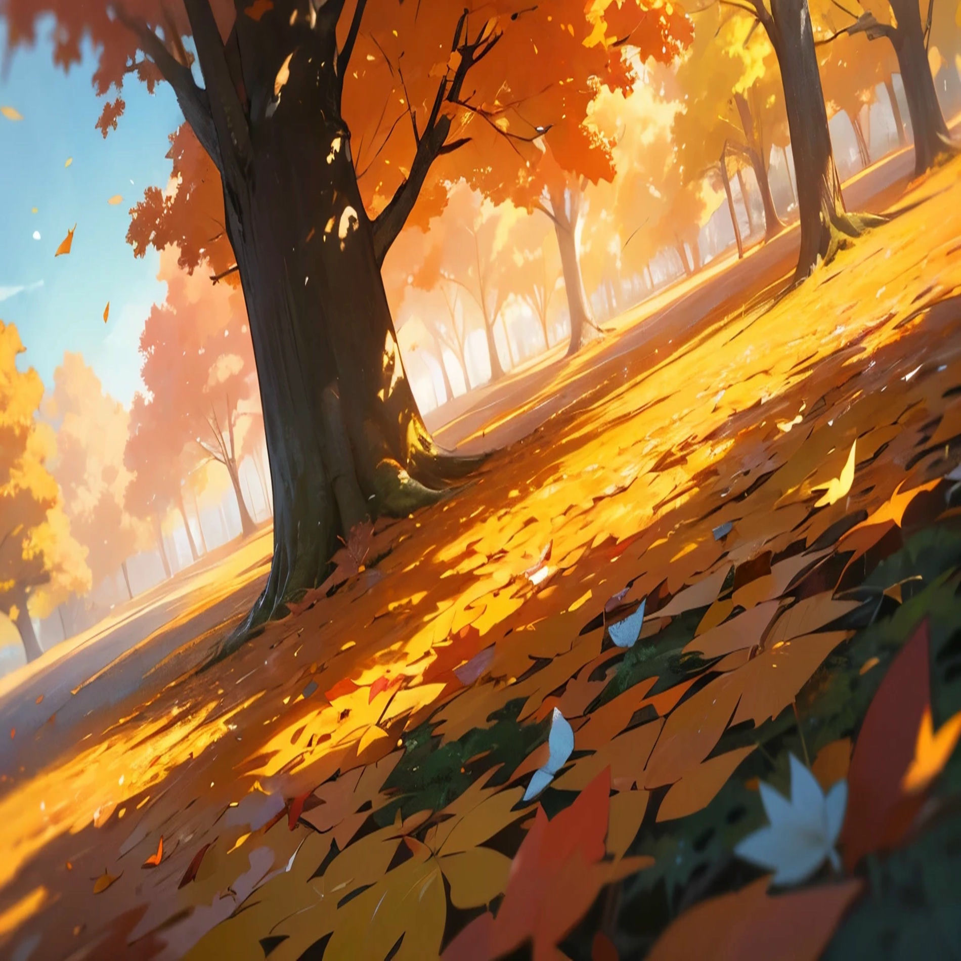 Album cover of the whispers of the autumn leaves