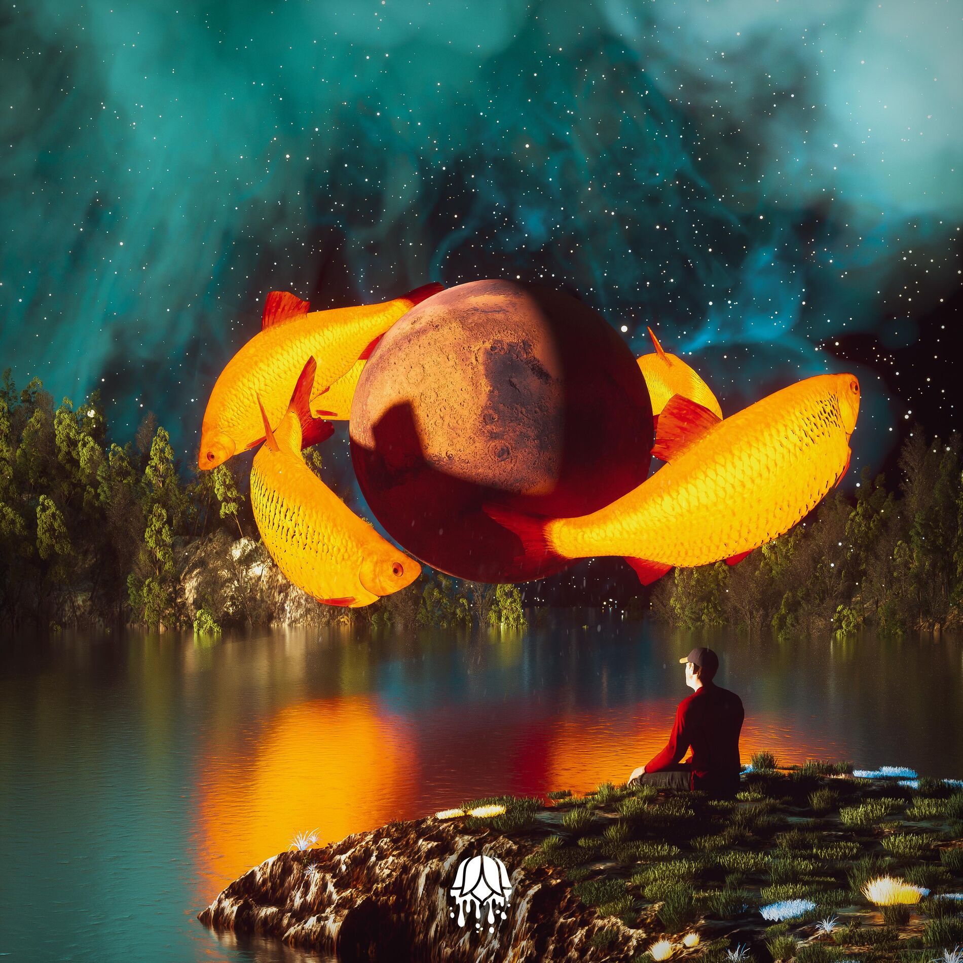 Album cover of Night Sky (feat. Julia Mihevc)