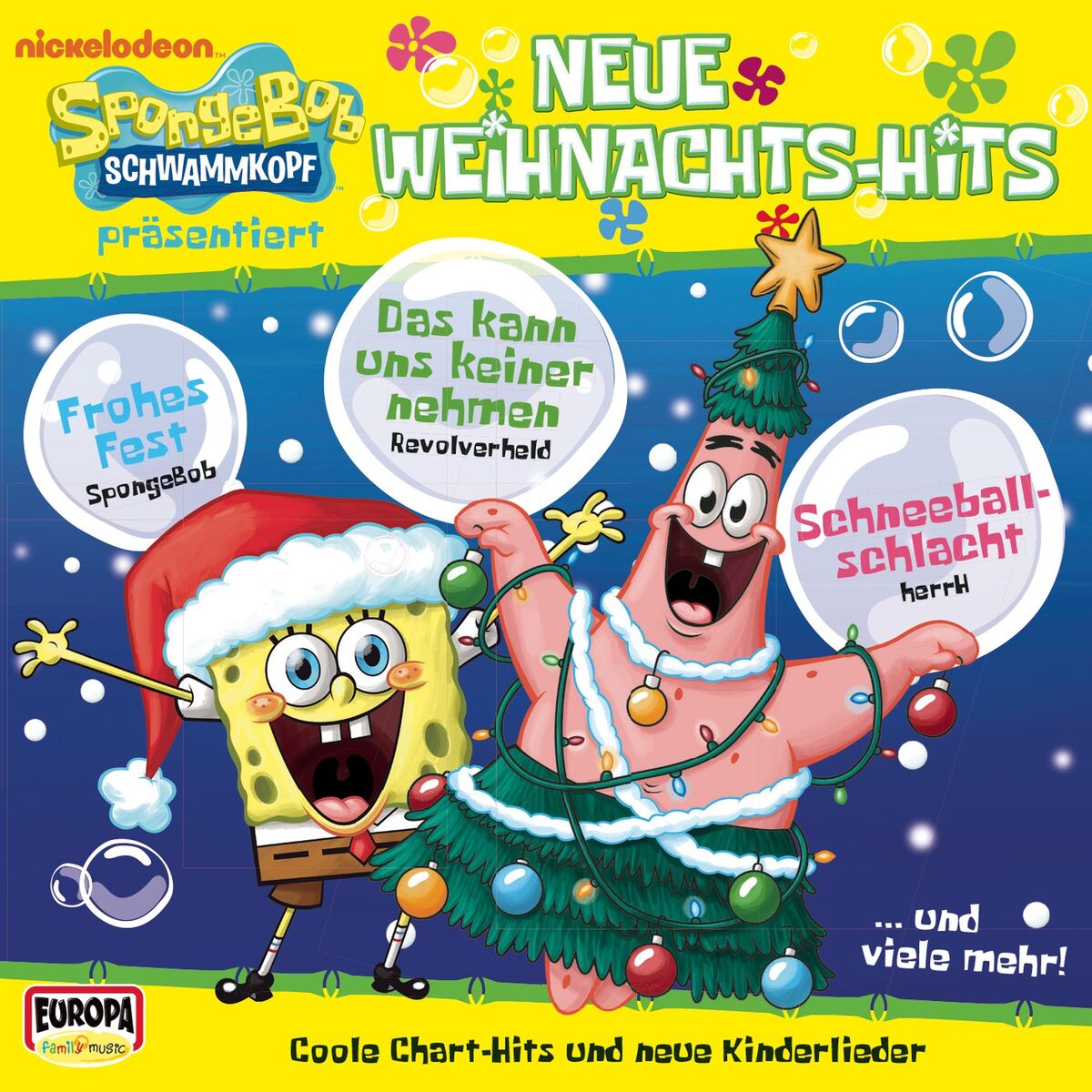 Album cover of SpongeBob präsentiert neue Weihnachts-Hits