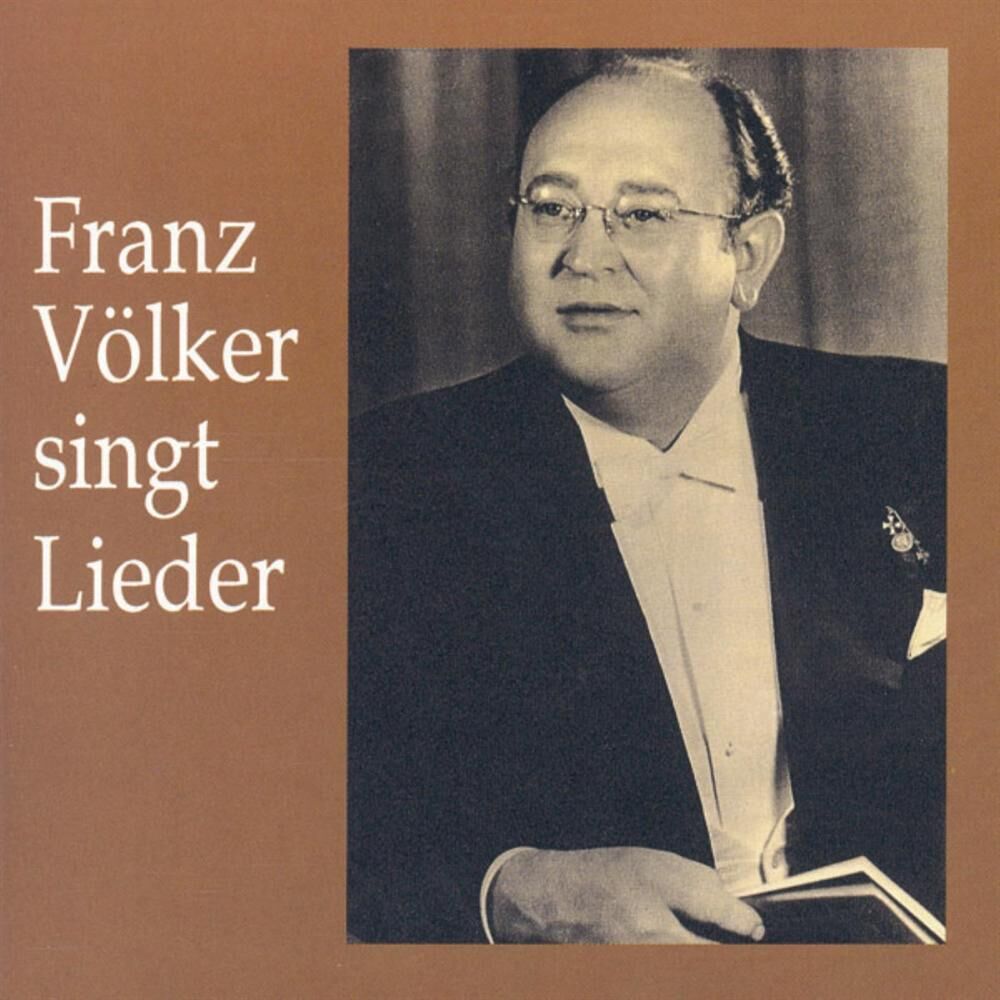 Picture of Franz Völker singt Lieder