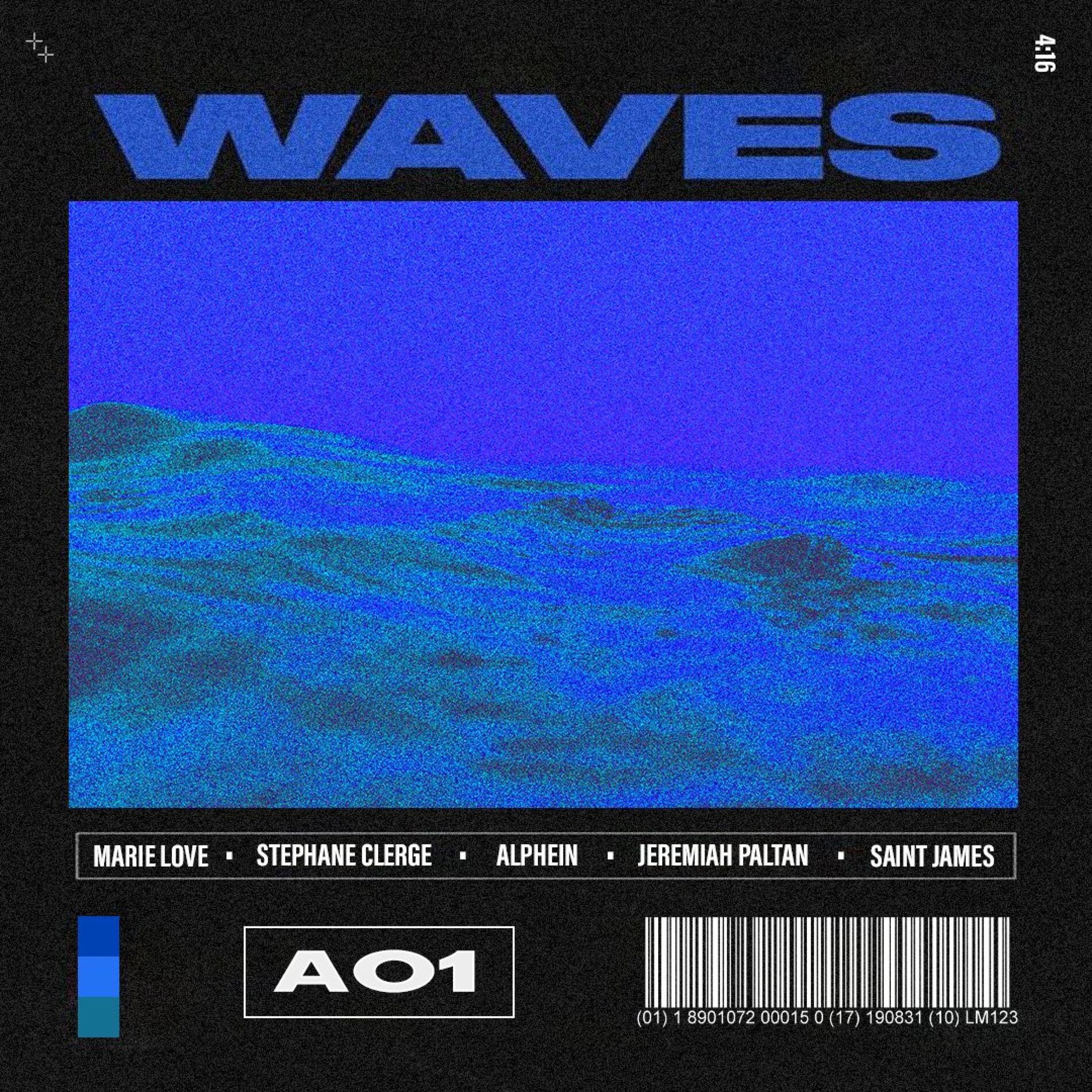 Album cover of WAVES (feat. Marie Love, Stephane Clerge, Alphein, Jeremiah Paltan & Saint James)