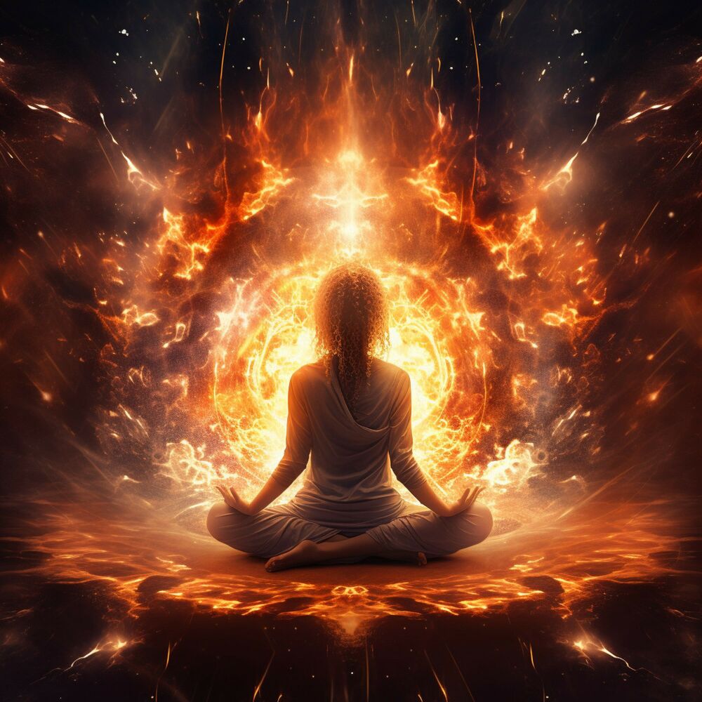 Picture of Fire Mindfulness: Flame Meditation Echoes