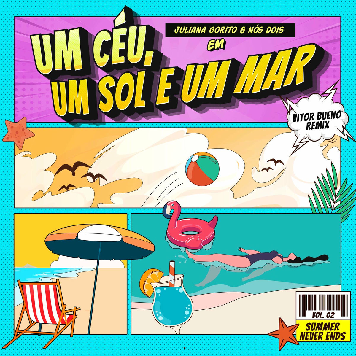 Album cover of Um Céu, Um Sol e um Mar (Vitor Bueno Remix)