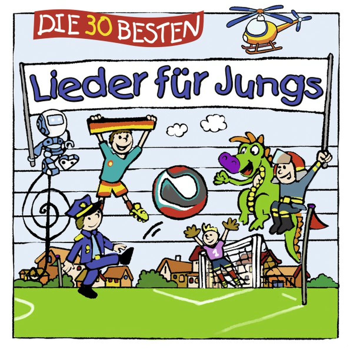 Album picture of Die 30 besten Lieder für Jungs