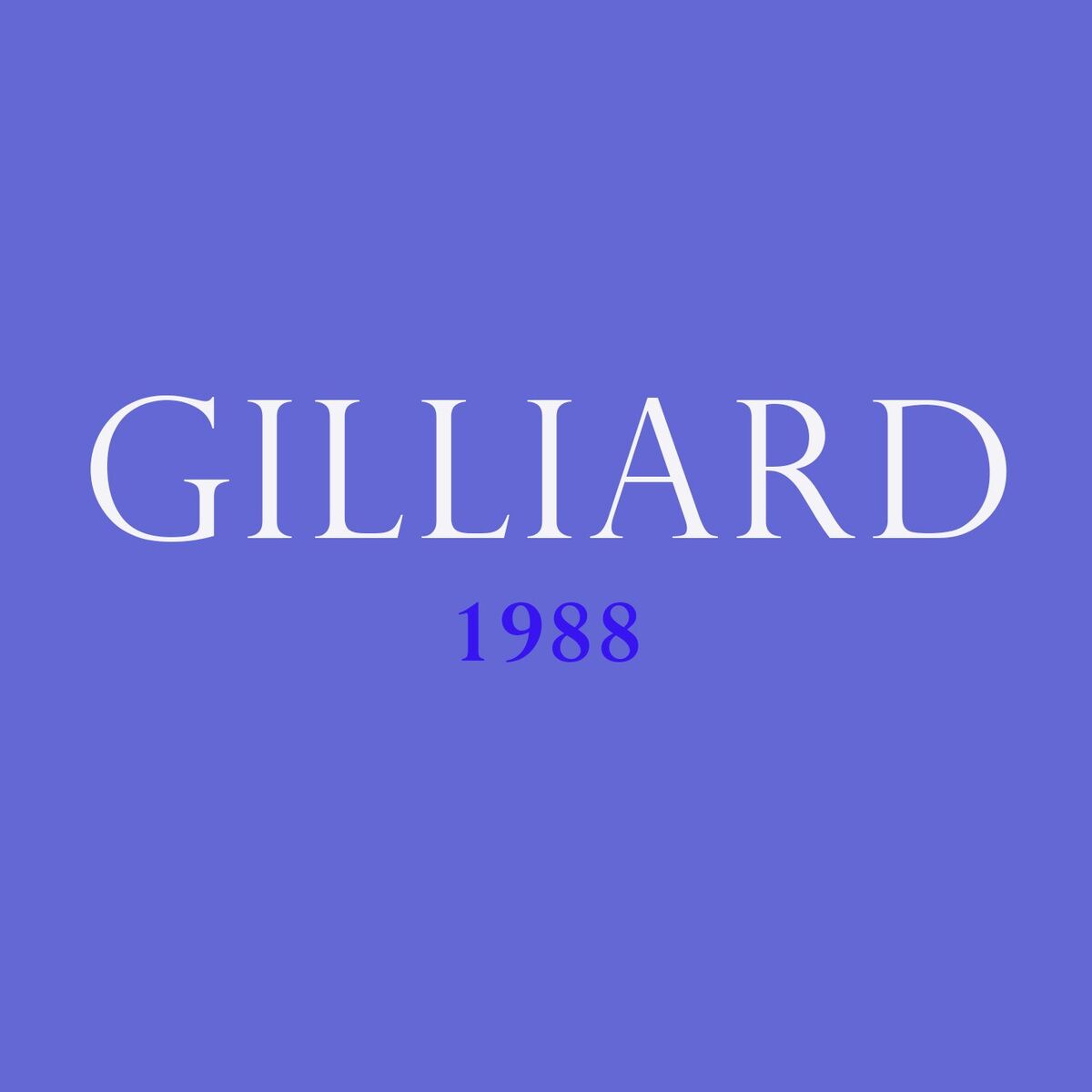 Album cover of Gilliard 1988