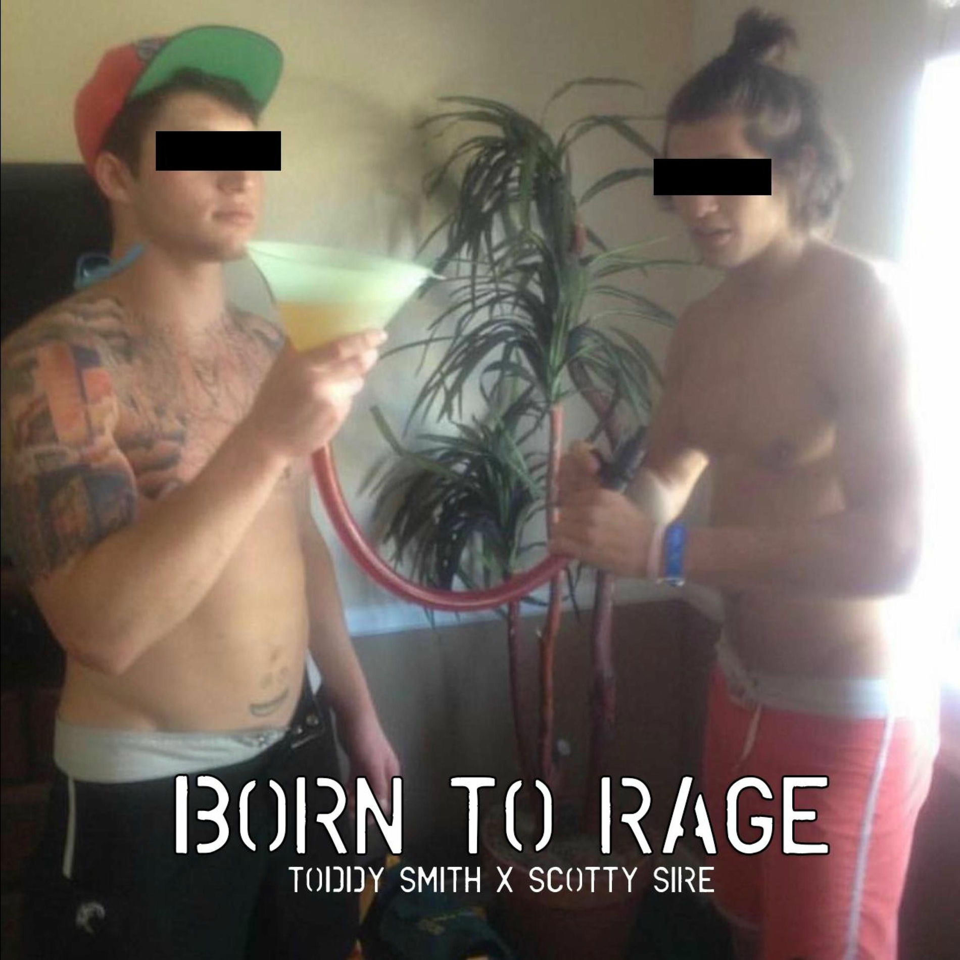 Album cover of BORN TO RAGE (feat. Scotty Sire)