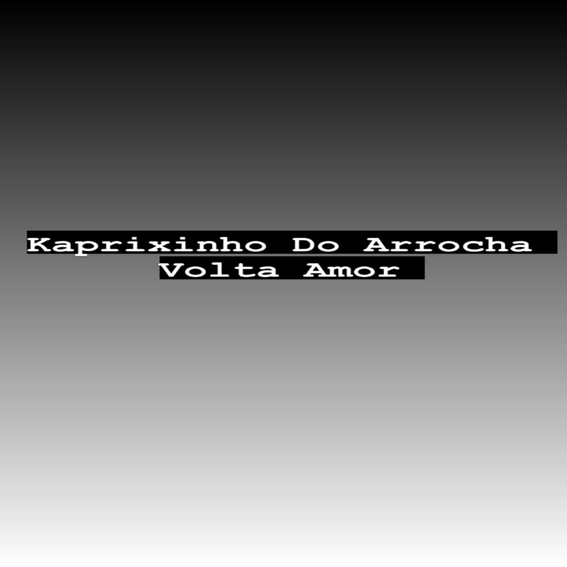 Album cover of Kaprixinho do Arrocha Volta Amor