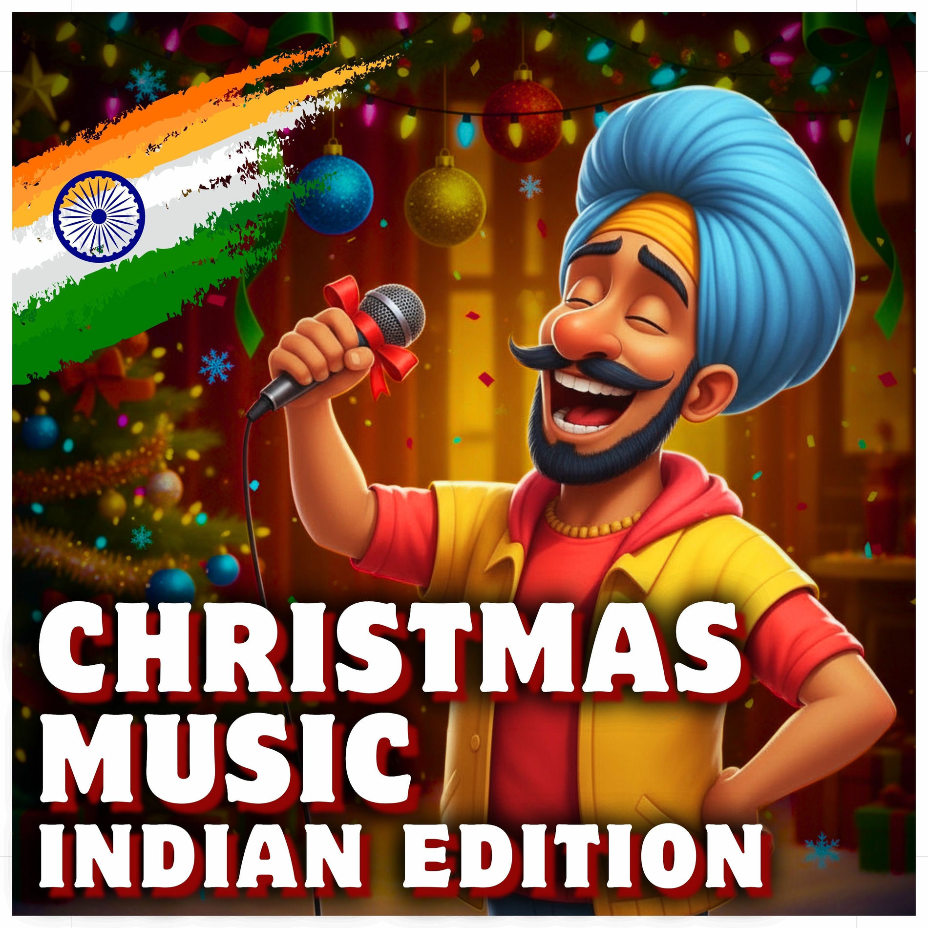 Album cover of Christmas Music: Indian Edition
