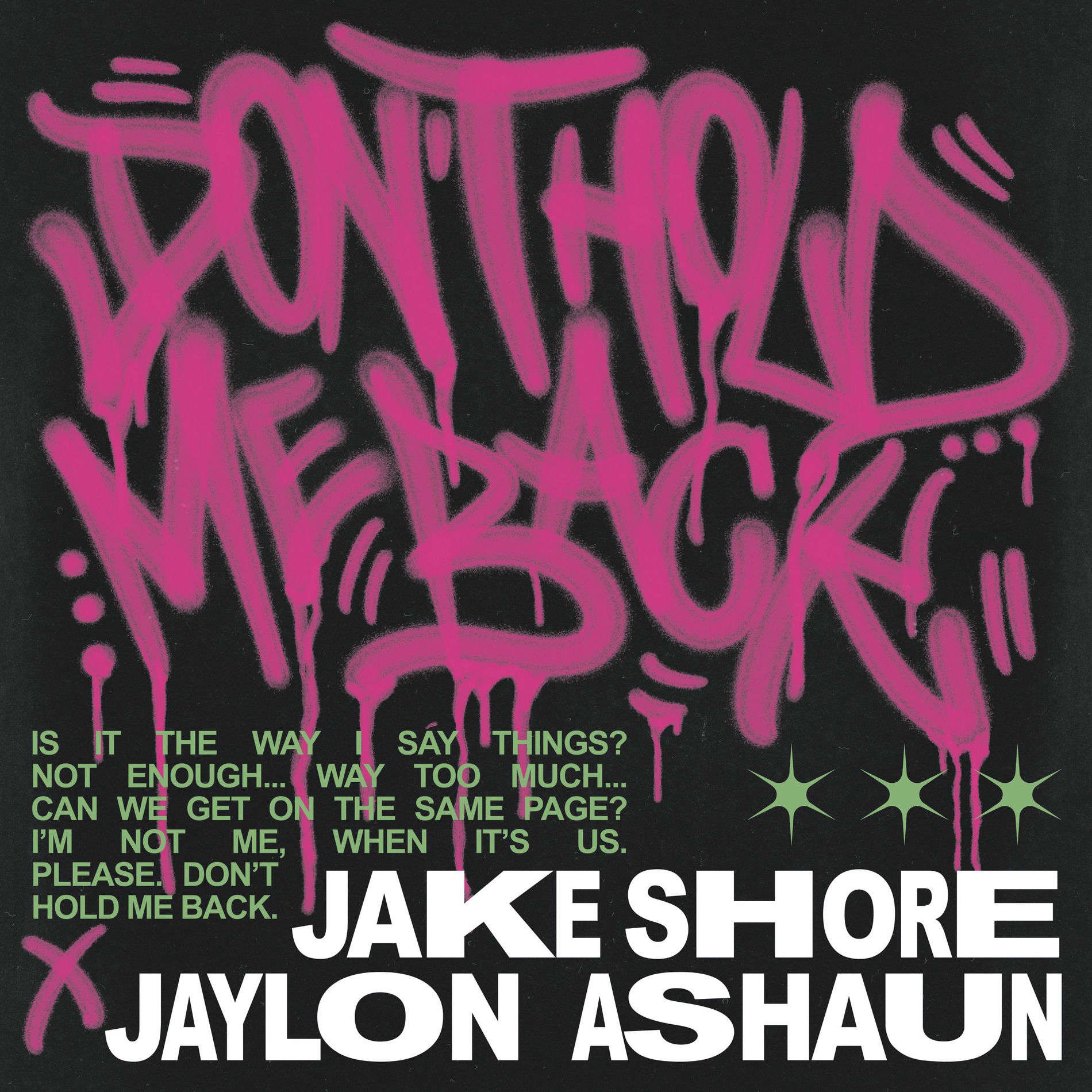 Album cover of Don’t Hold Me Back