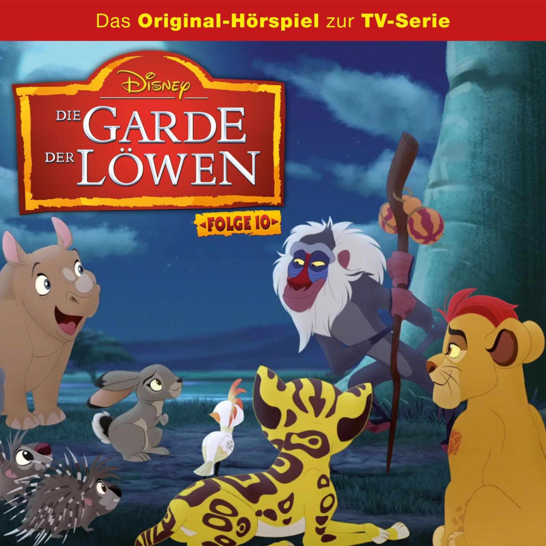 Album cover of 10: Ein eigenes Revier / Paviane! (Hörspiel zur Disney TV-Serie)
