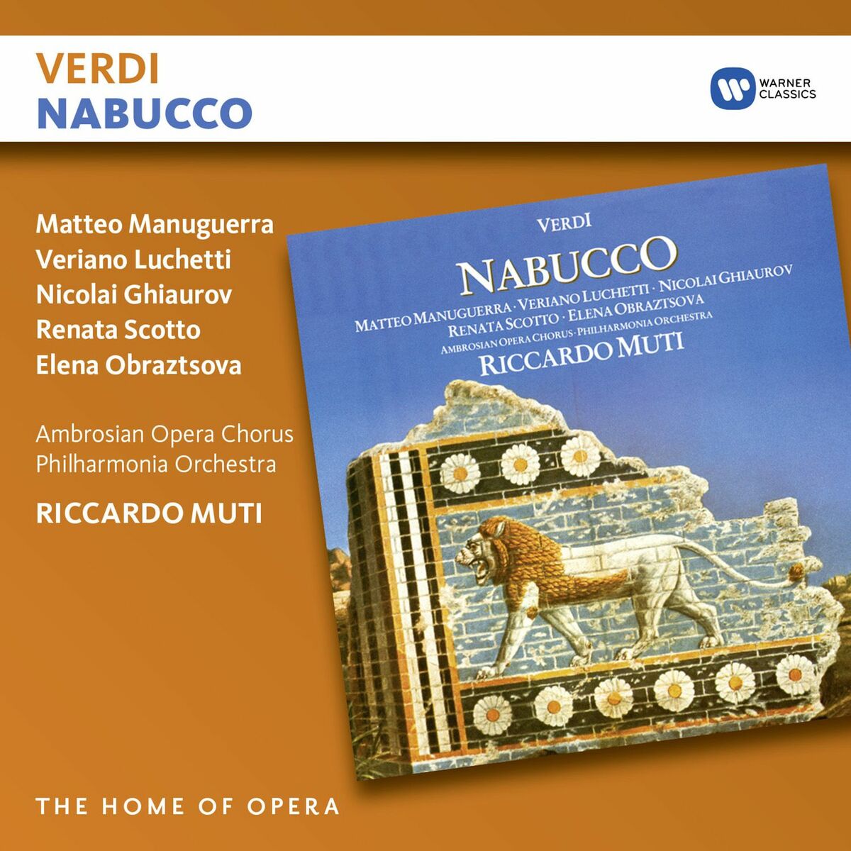 Album cover of Verdi: Nabucco