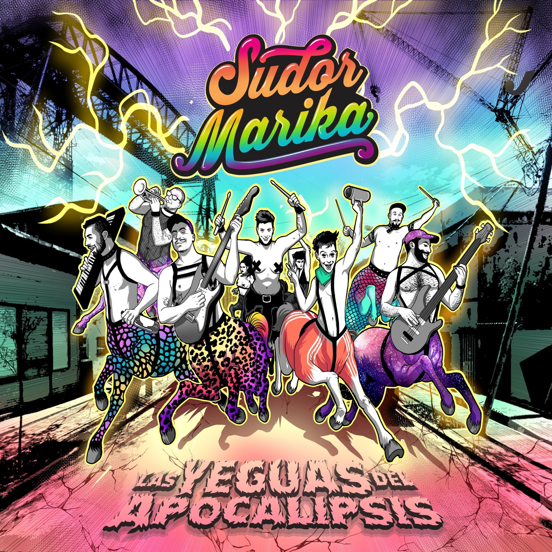 Album cover of Las Yeguas Del Apocalipsis