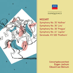 Cover of Mozart: Symphonies 35, 41, 36, 38; Posthorn Serenade