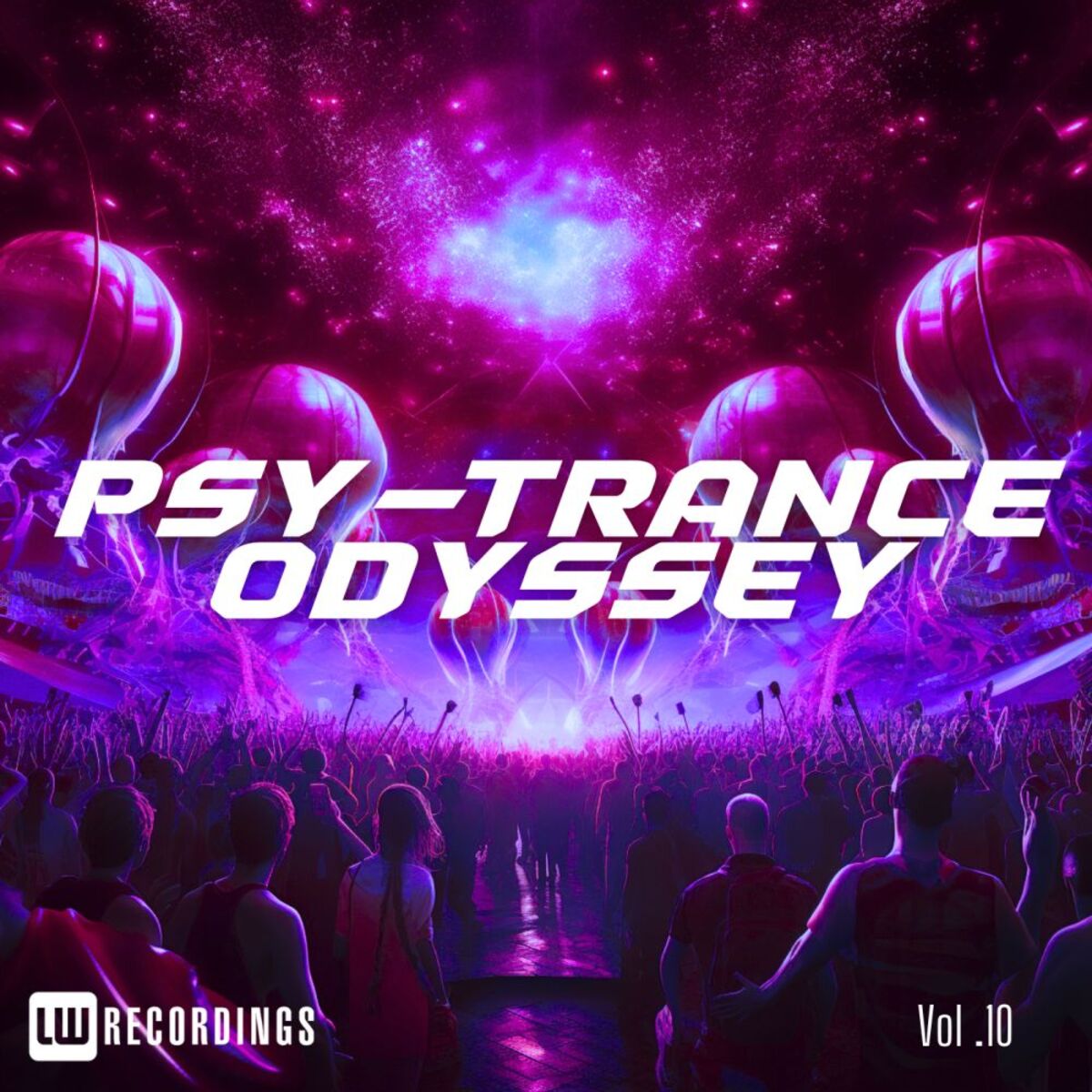 Album cover of Psy-Trance Odyssey, Vol. 10