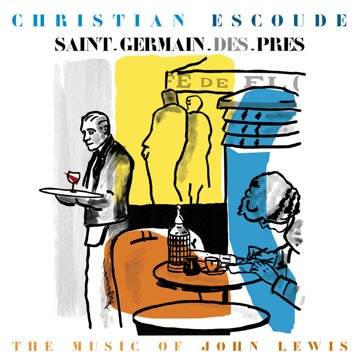 Album cover of Saint-Germain-Des-Prés (The Music Of John Lewis)