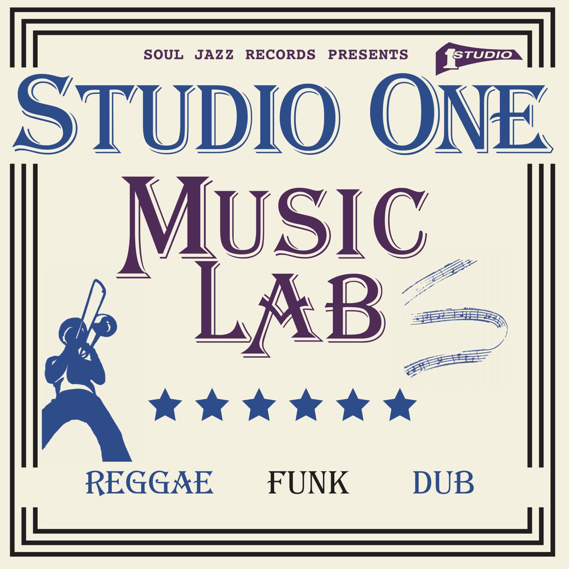 Album cover of Soul Jazz Records presents STUDIO ONE MUSIC LAB