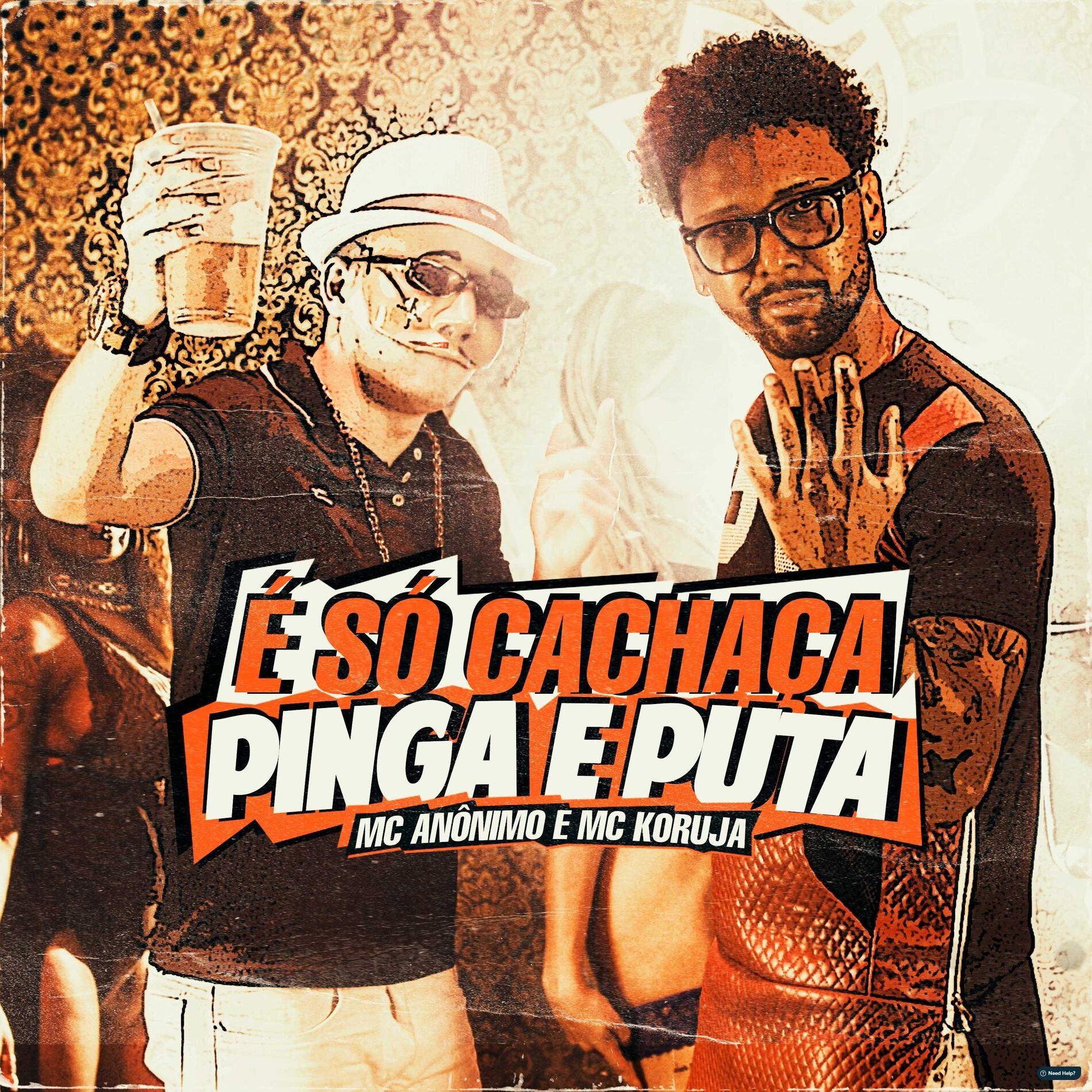 Album cover of É Só Cachaça, Pinga e Puta