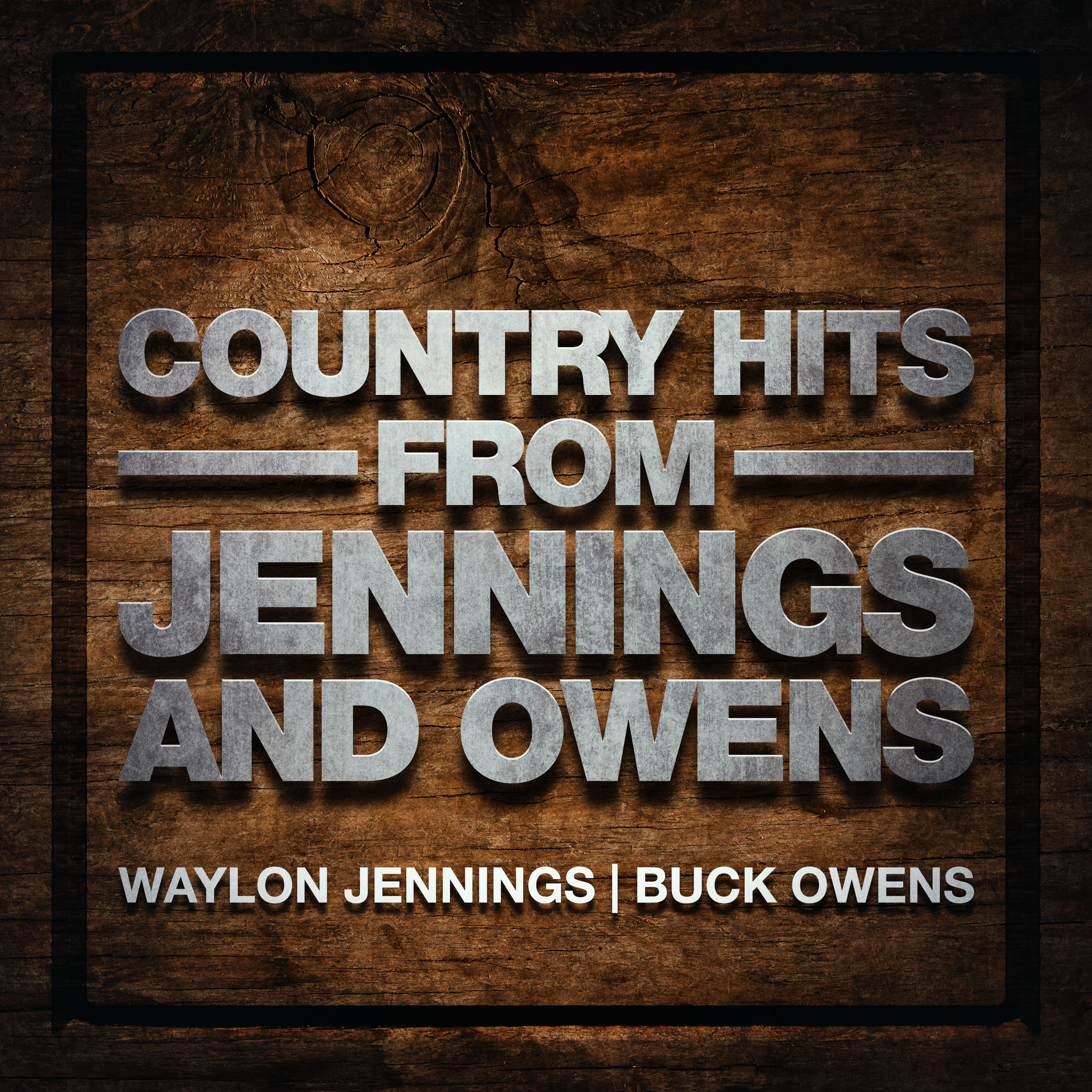 Album cover of Country Hits from Jennings and Owens